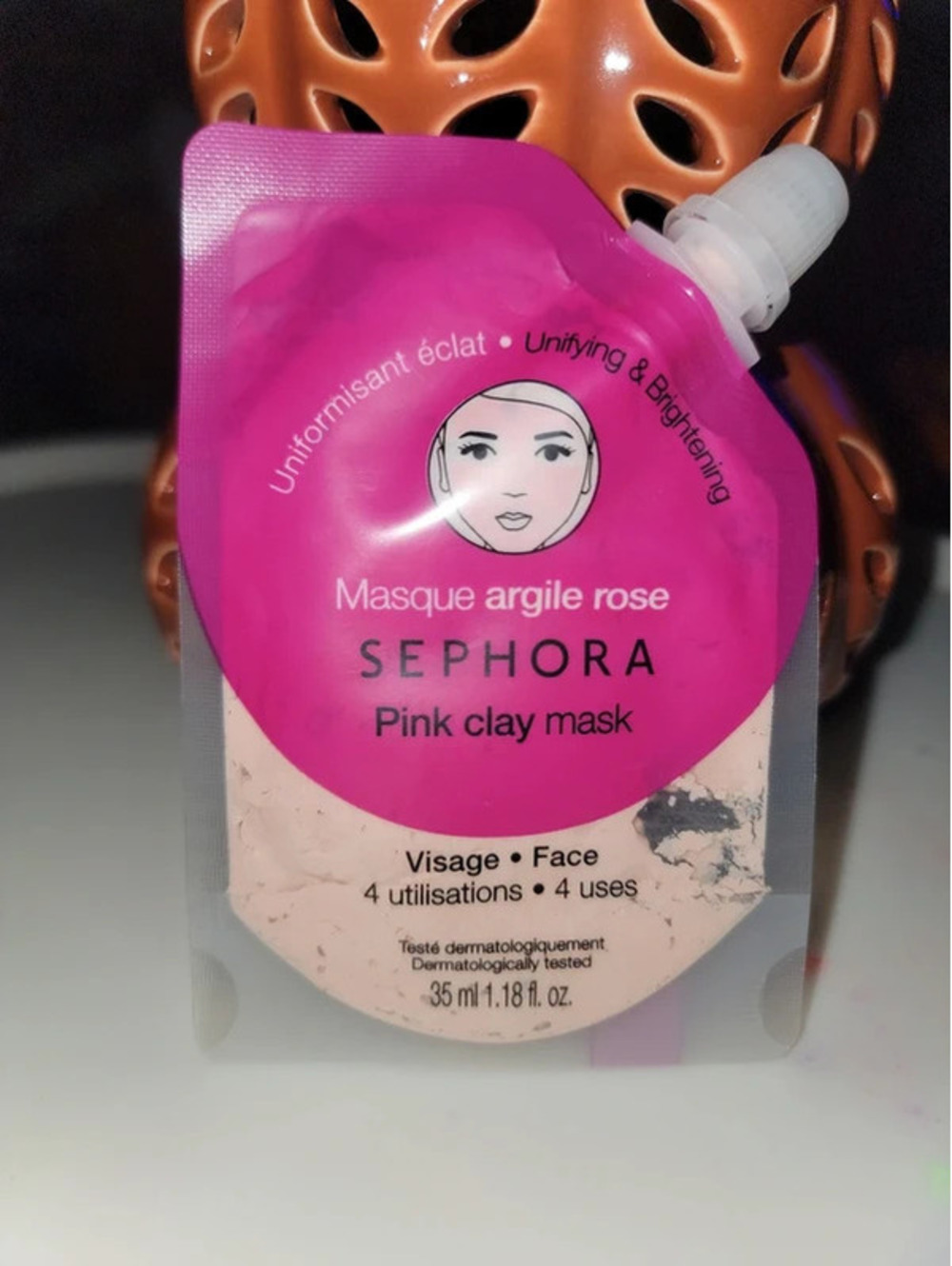 Sephora pink clay mask 4 uses